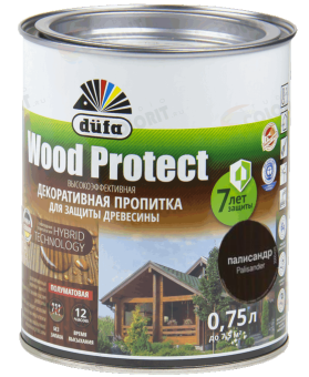 Пропитка DUFA WOOD PROTECT палисандр 0,75л