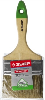 Кисть лазурь ЗУБР 100мм