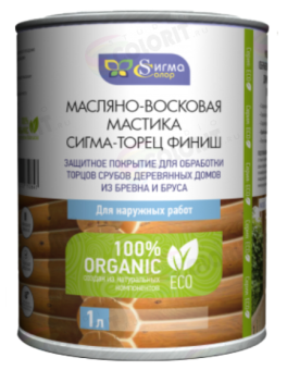 Масляно-восковая мастика Сигма Торец-финиш 1л