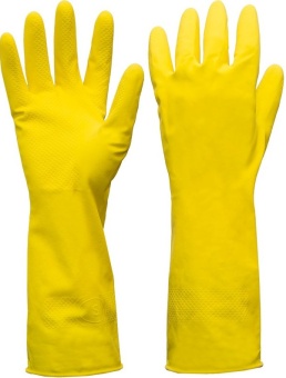 Перчатки резиновые Азур S