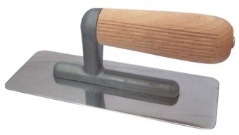 Кельма венецианская Трапеция с деревянной ручкой STMDECOR