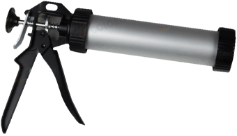 Sparta Пистолет для герметика, 400 мл, закрытый, алюминиевый корпус, круглый шток 8 мм